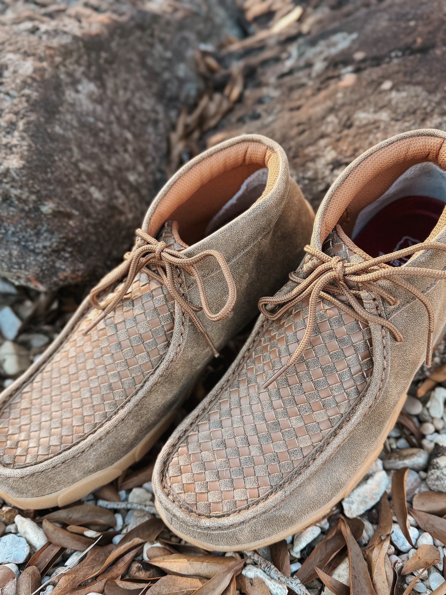 Twisted X Men's Woven Chukka Driving Moc