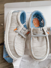 Hey Dude Wally Youth Jersey Light Grey