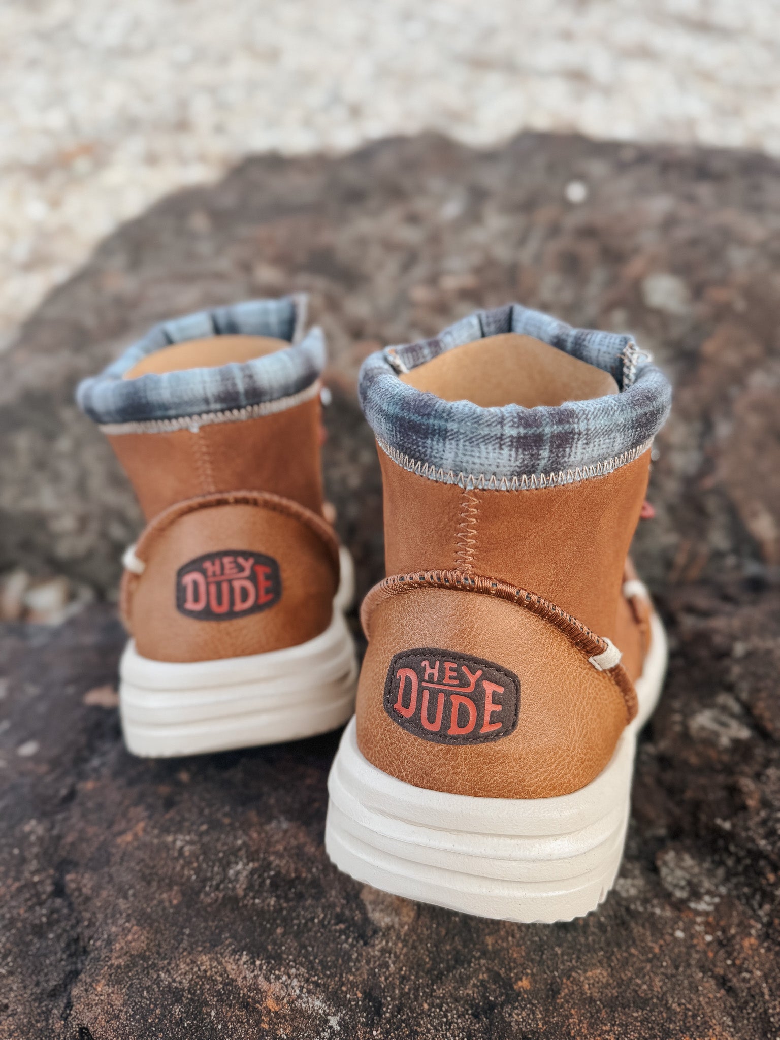 Men's Hey Dude Bradley Boot Leather Cognac