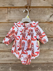 Wrangler Little Girl's Western Print Trapeze Dress