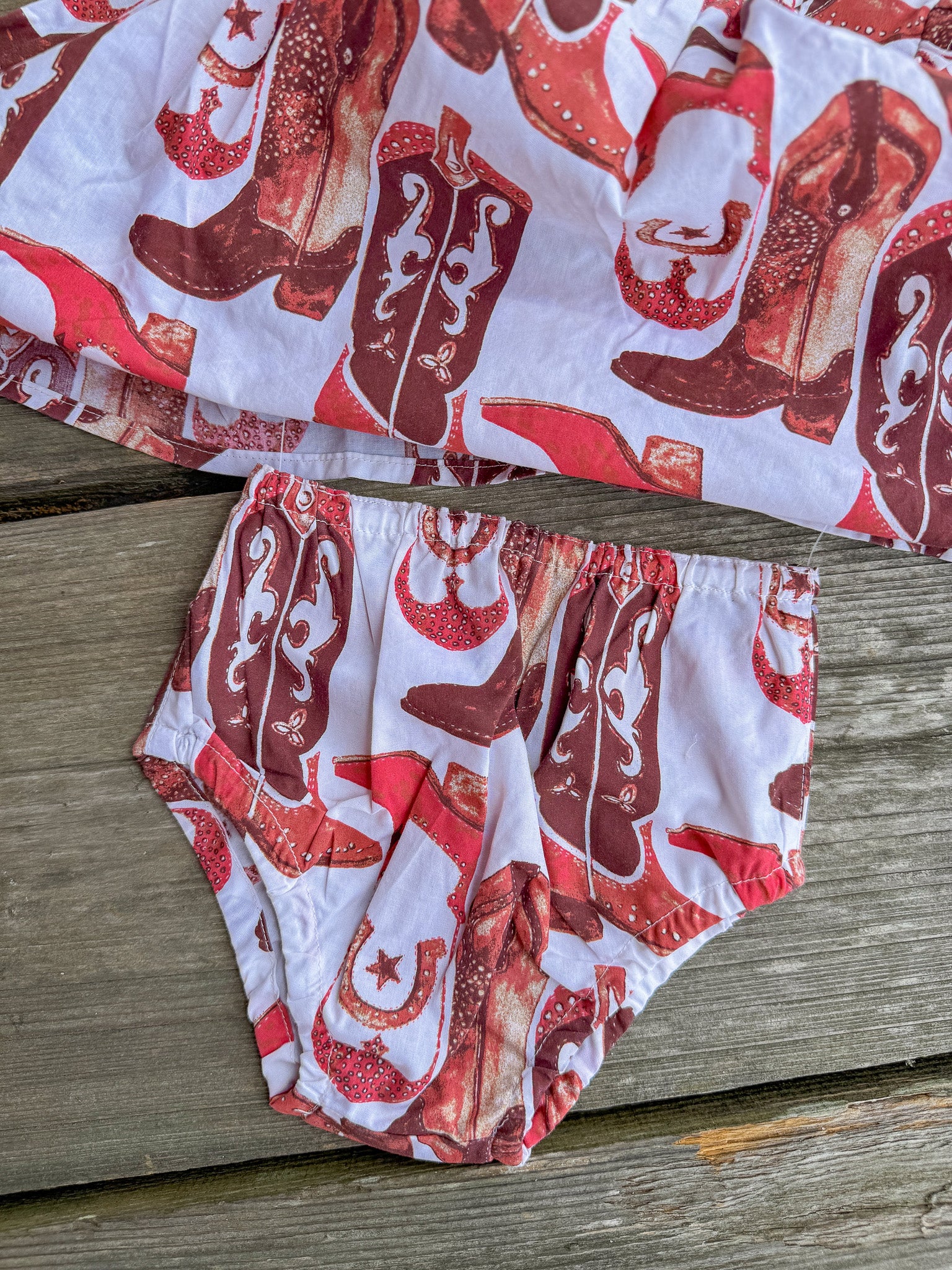 Wrangler Little Girl's Western Print Trapeze Dress