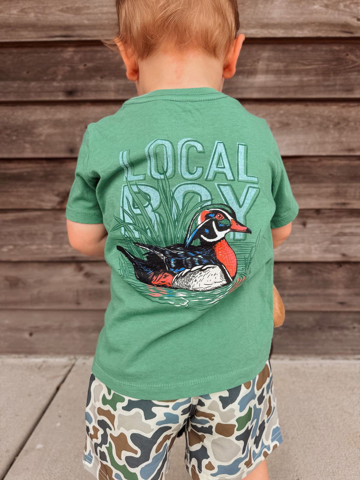 TODDLER Youth Local Boy Wood Duck T-Shirt