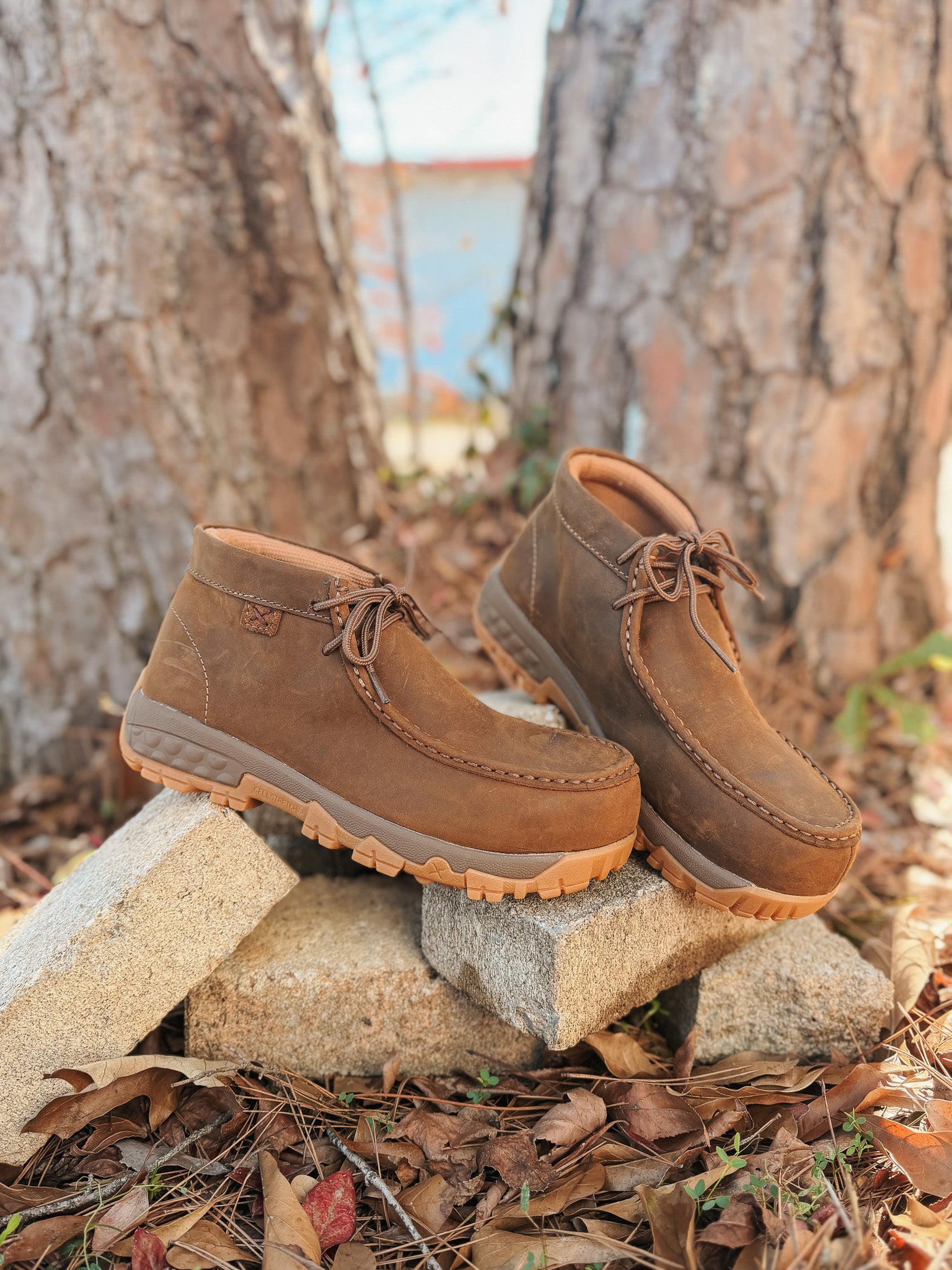 ココポ WOMEN'S TWISTED X COMPOSITE TOE WORK CHUKKA DRIVING MOC – Boot Country