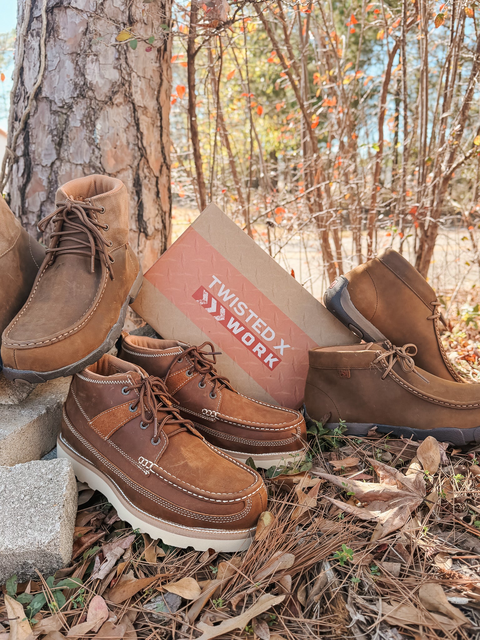 Men's Twisted X Work Steel Toe Chukka Driving Moc – Boot Country