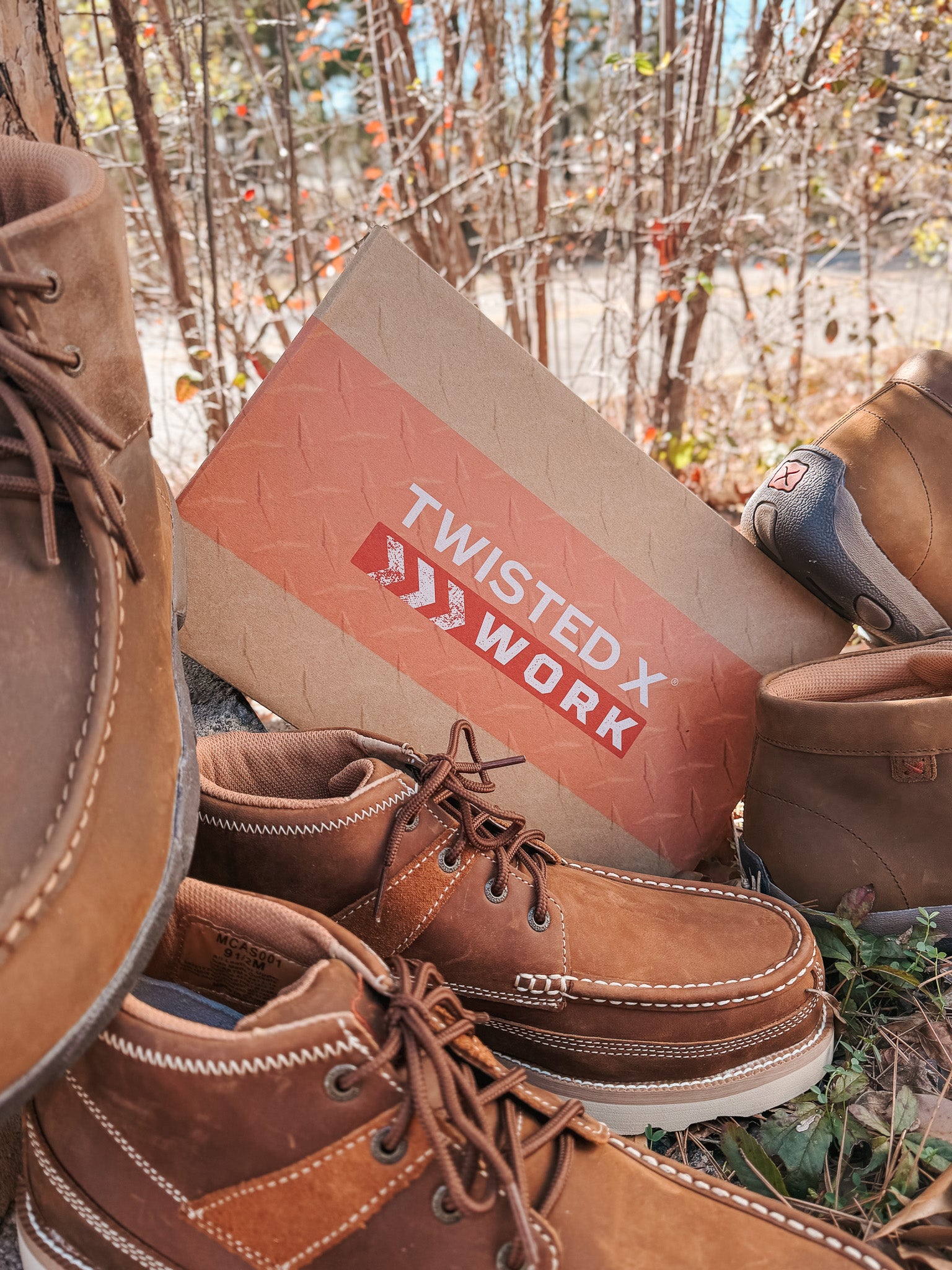 Men's Twisted X 4″ Wedge Sole Boots / Lace Up Shoes – Boot Country