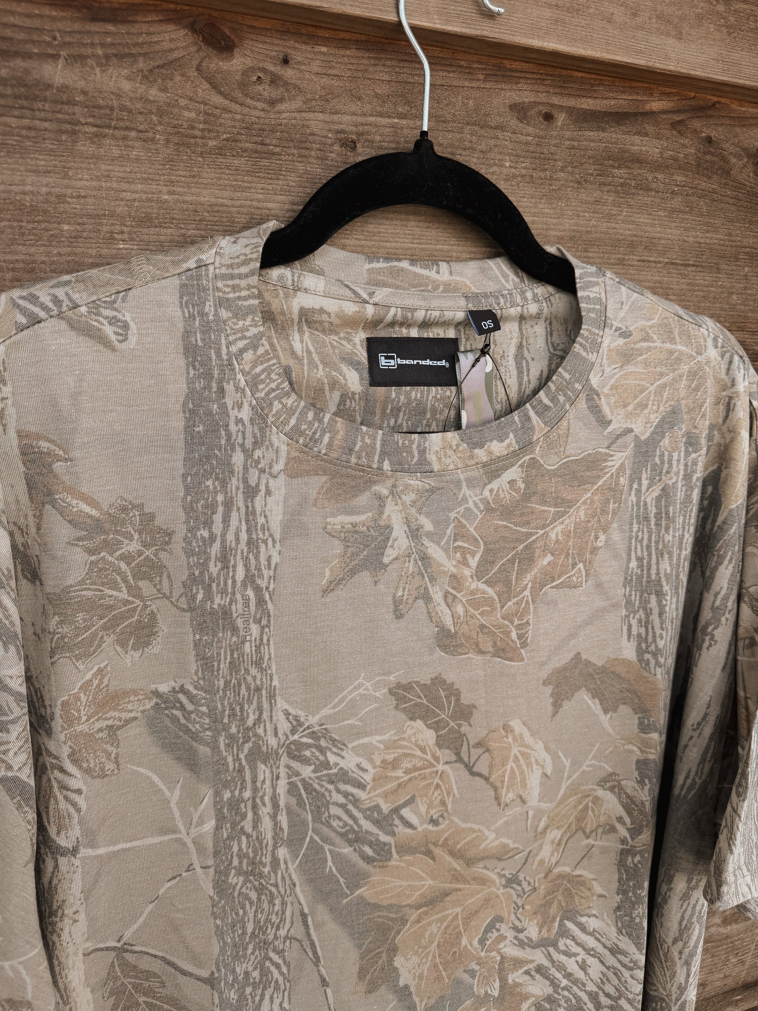 Banded Sunday Camo Tee | Realtree Xtra Grey