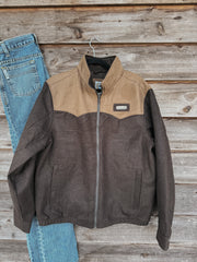 Men's Cinch Concealed Carry Wooly Brown Jacket