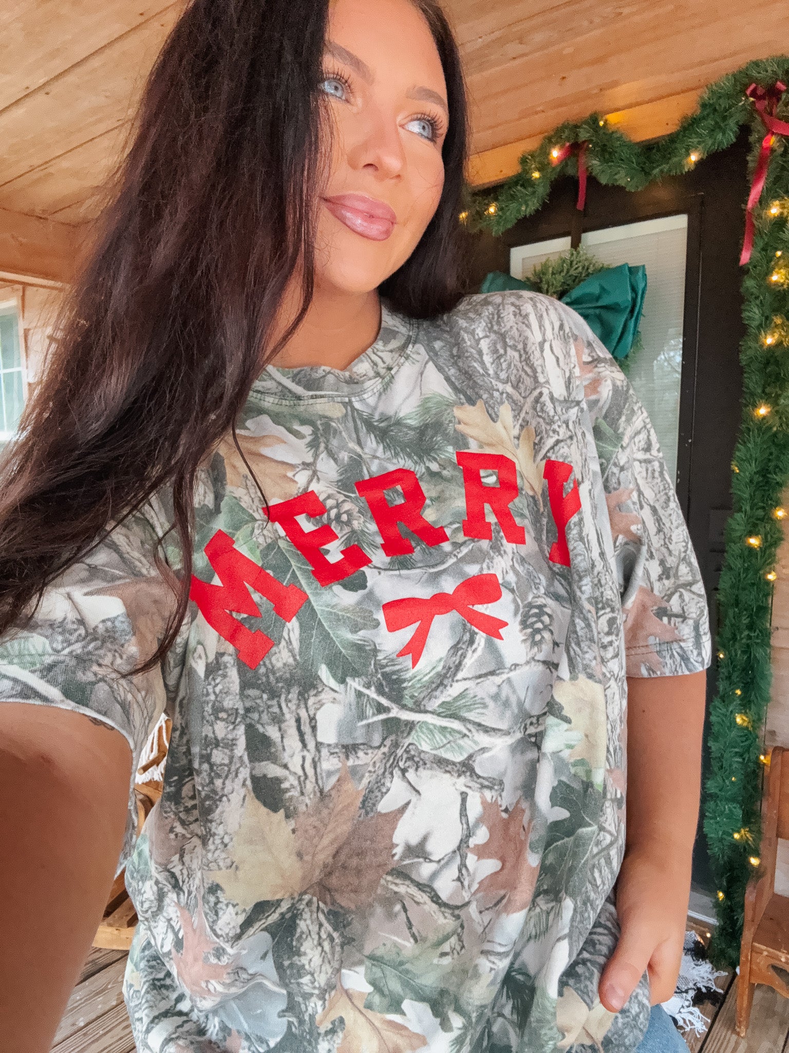 Merry Camo Tee