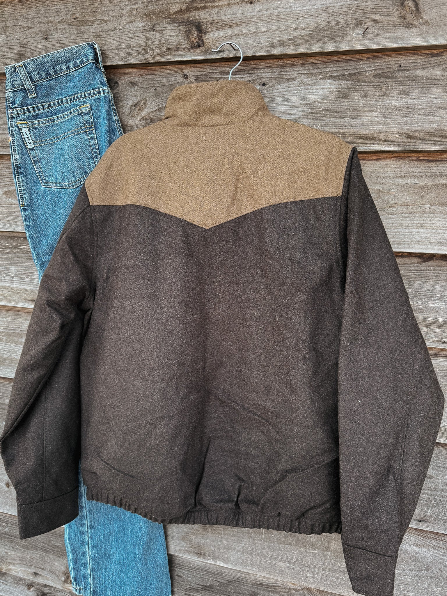 Men's Cinch Concealed Carry Wooly Brown Jacket