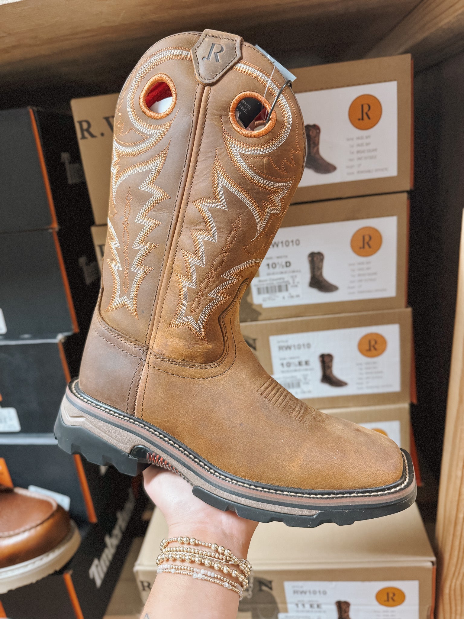 Men's R. Watson Hazel Bay Cowhide Work Boots