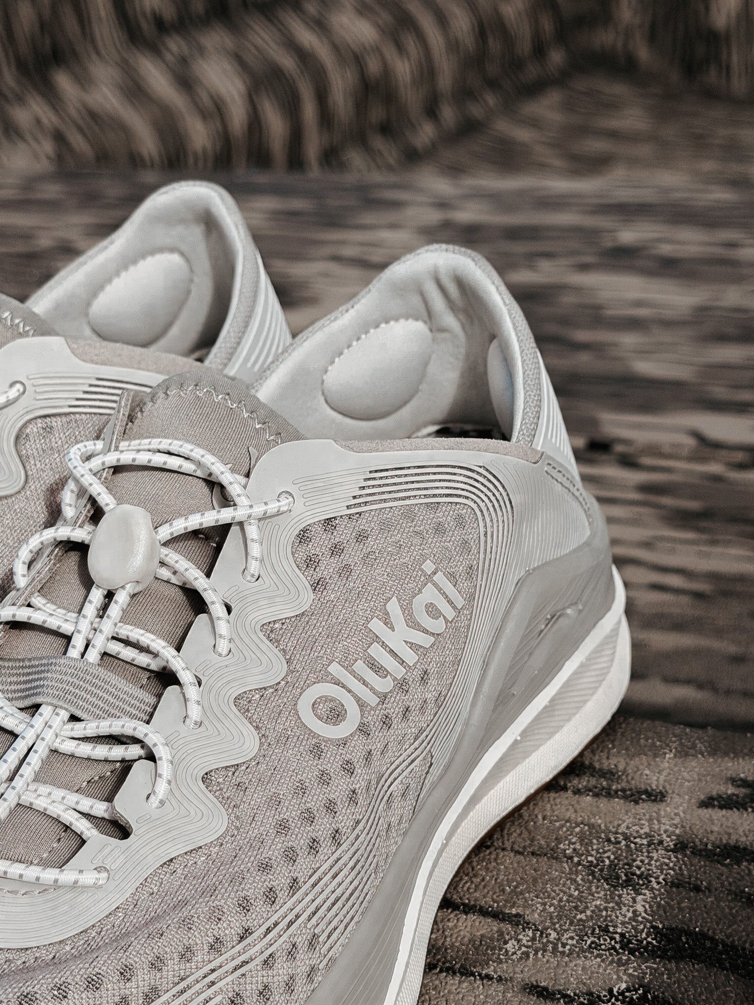 Men's OluKai Ahi Sneakers in Ash/Sterling