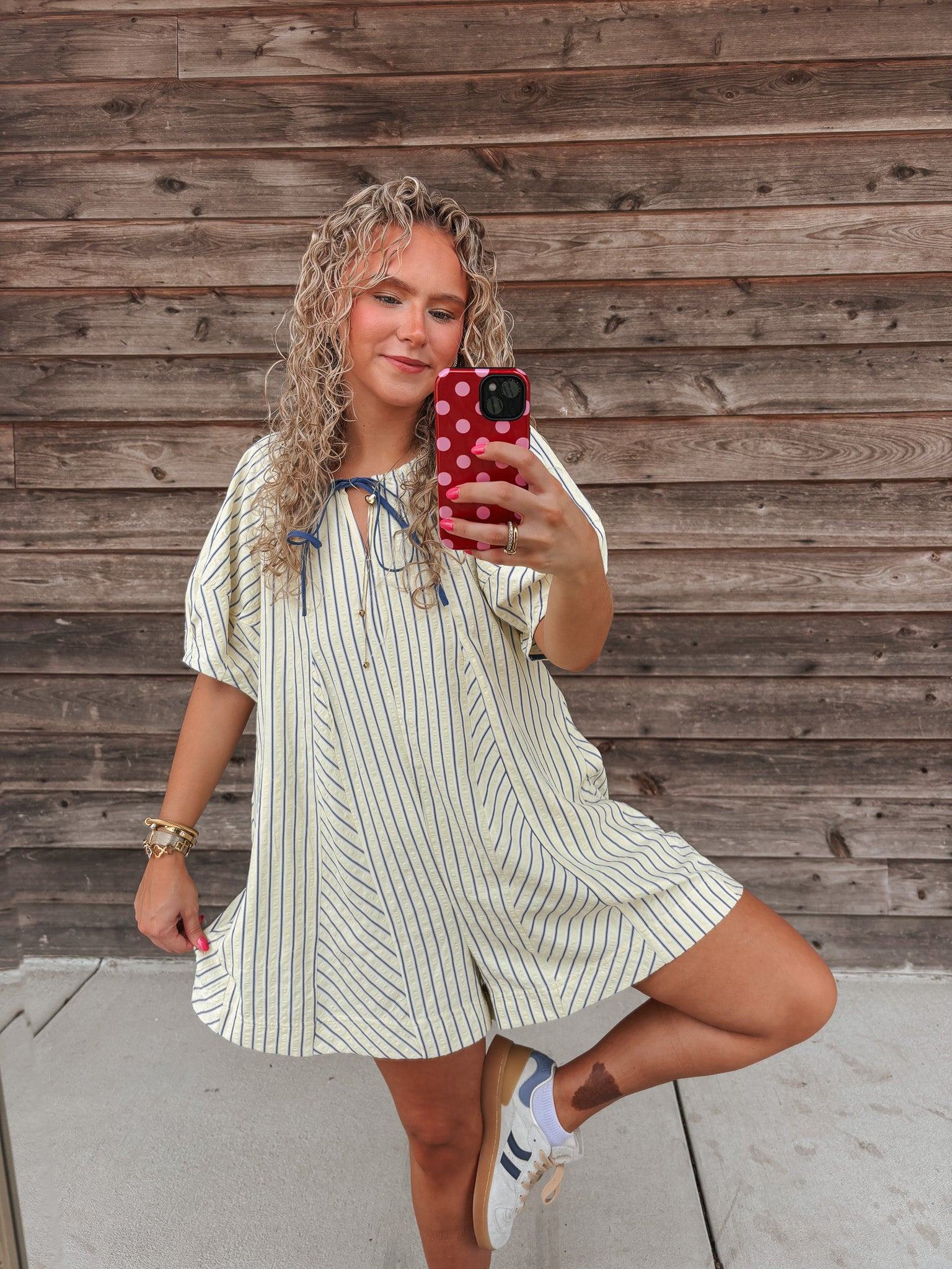Easy Breezy Romper in Yellow