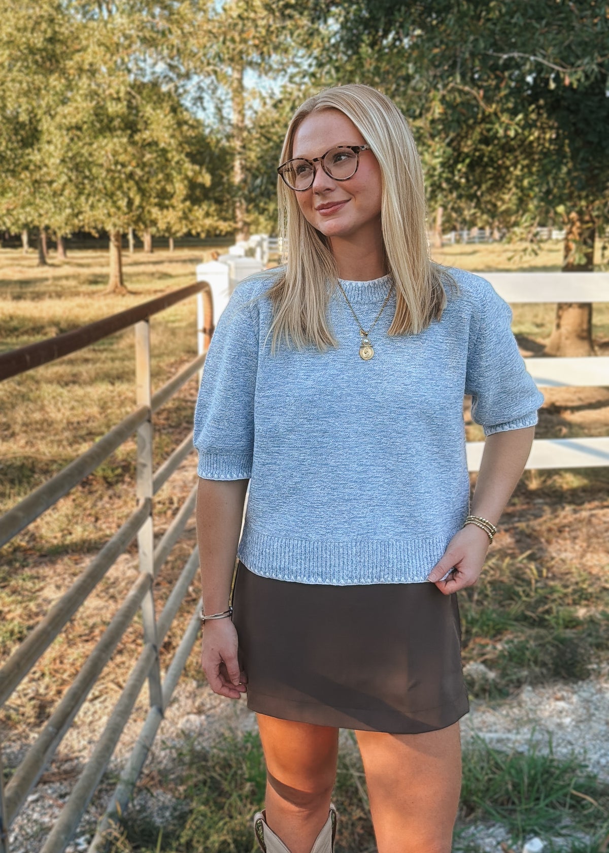 The Eloise Short Sleeve Sweater