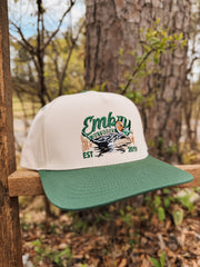 Embry Outdoor 'Sprig' Trucker Hat - Cream/Green
