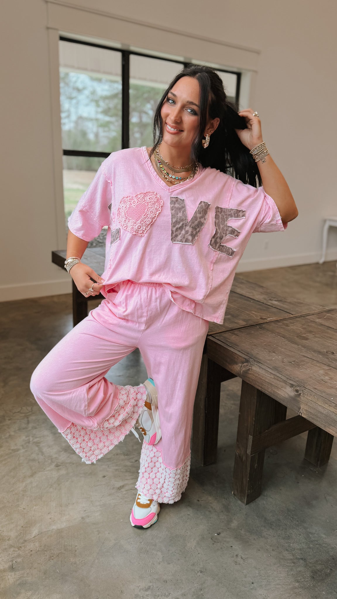 Call Me Later Cotton Candy Pants