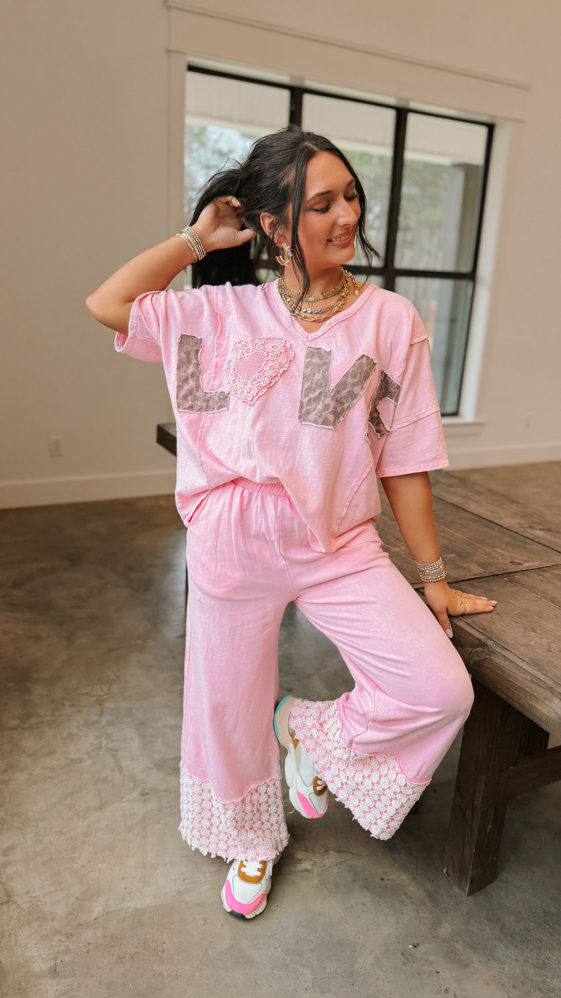 Call Me Later Cotton Candy Pants