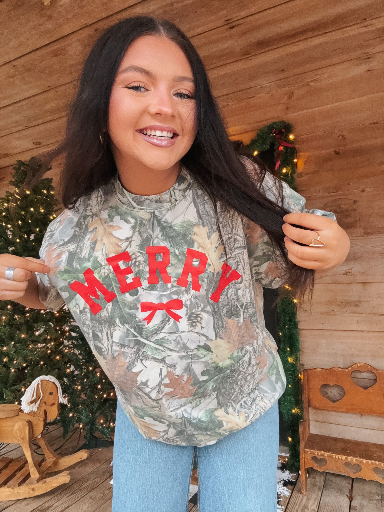 Merry Camo Tee