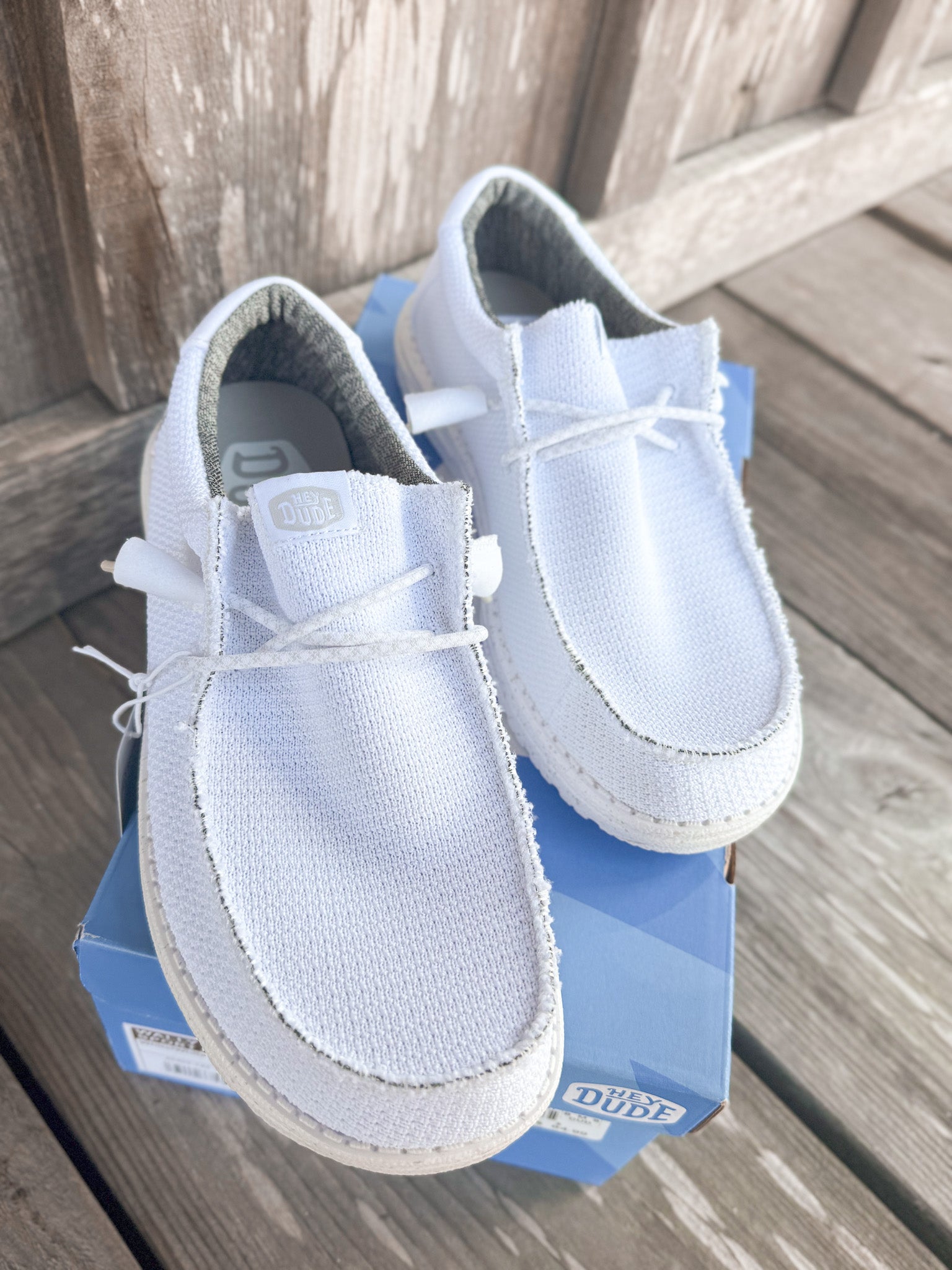 Men's Hey Dude Wally Sport White