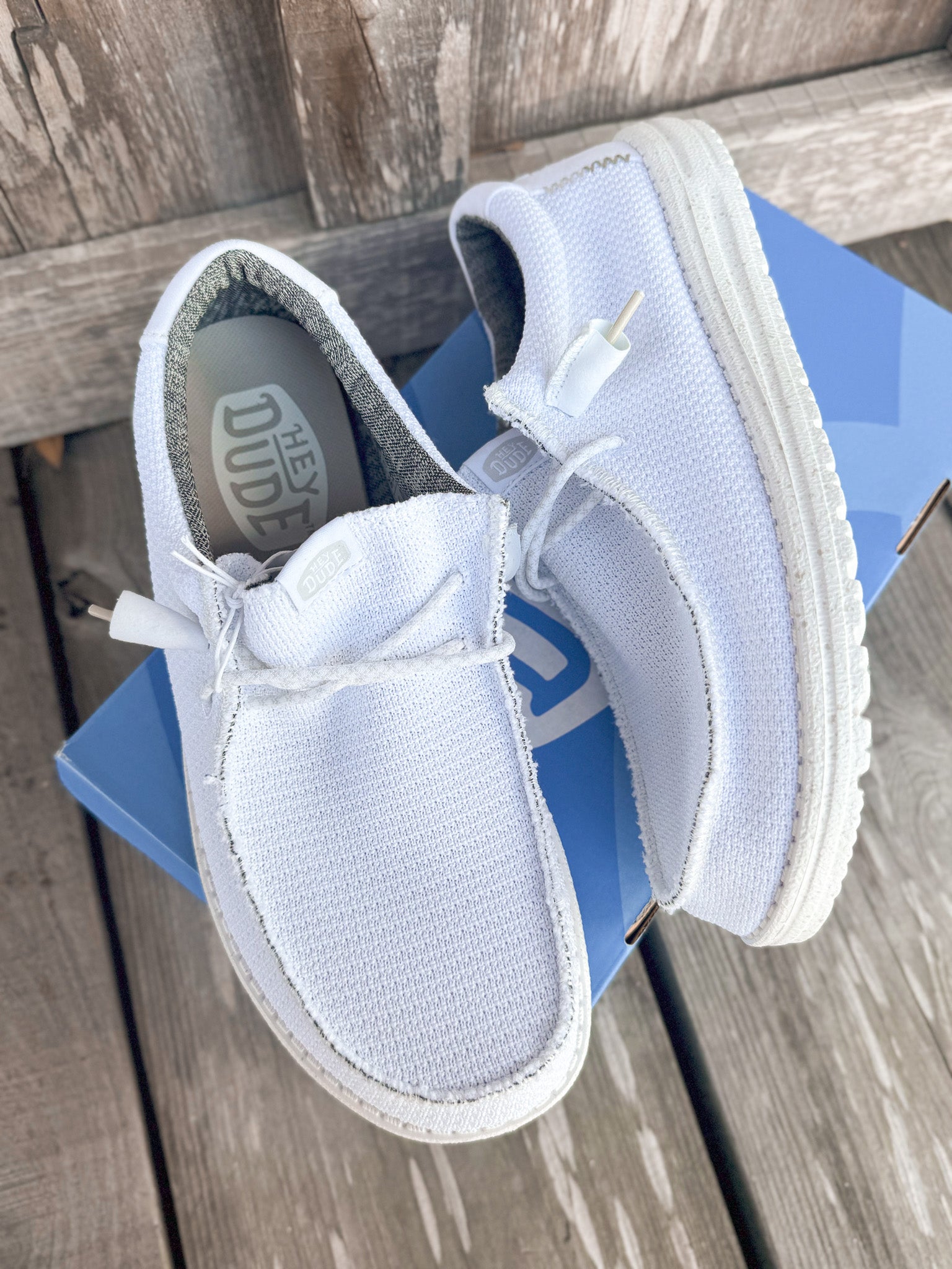 Men's Hey Dude Wally Sport White