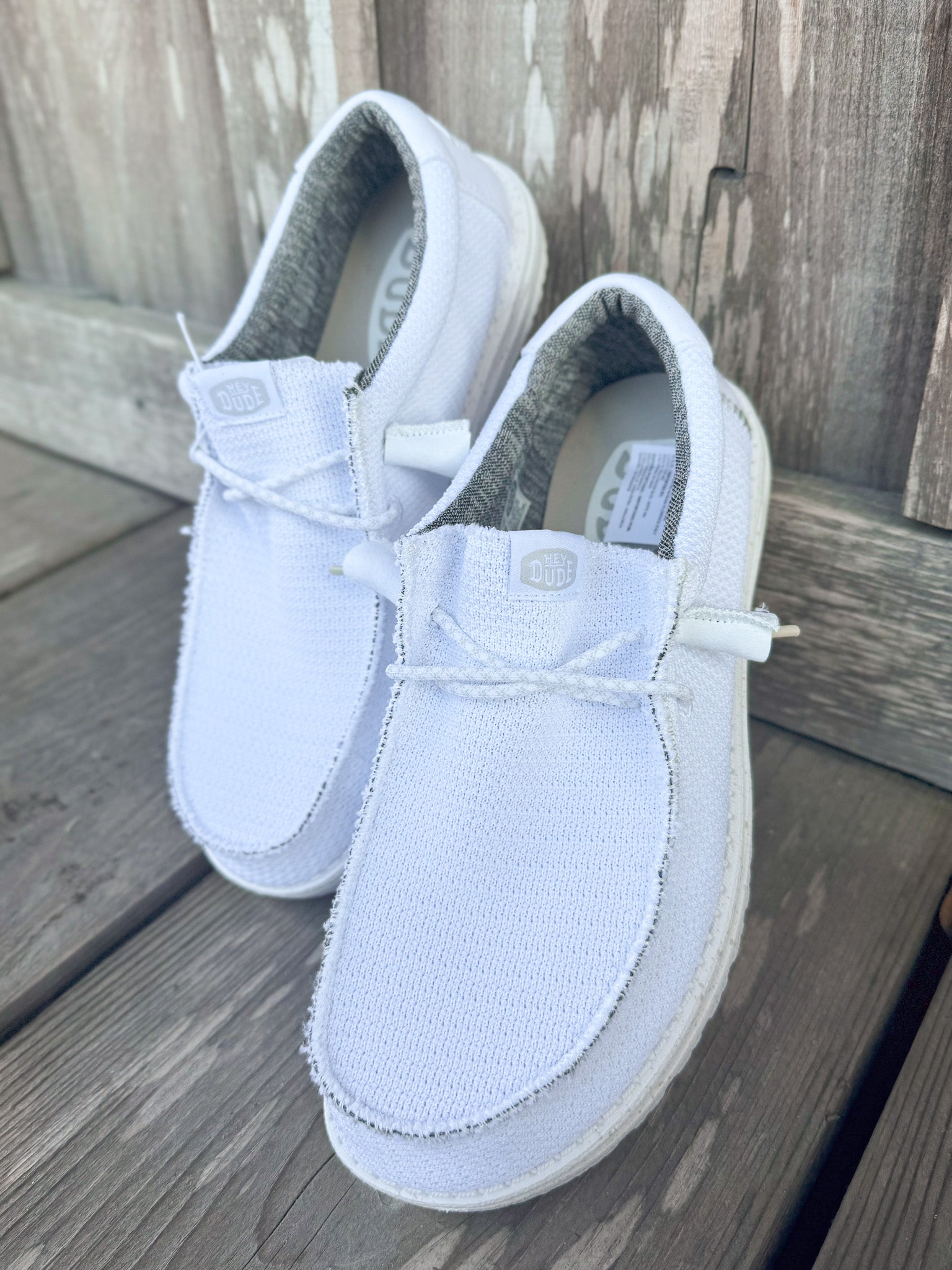 Men's Hey Dude Wally Sport White