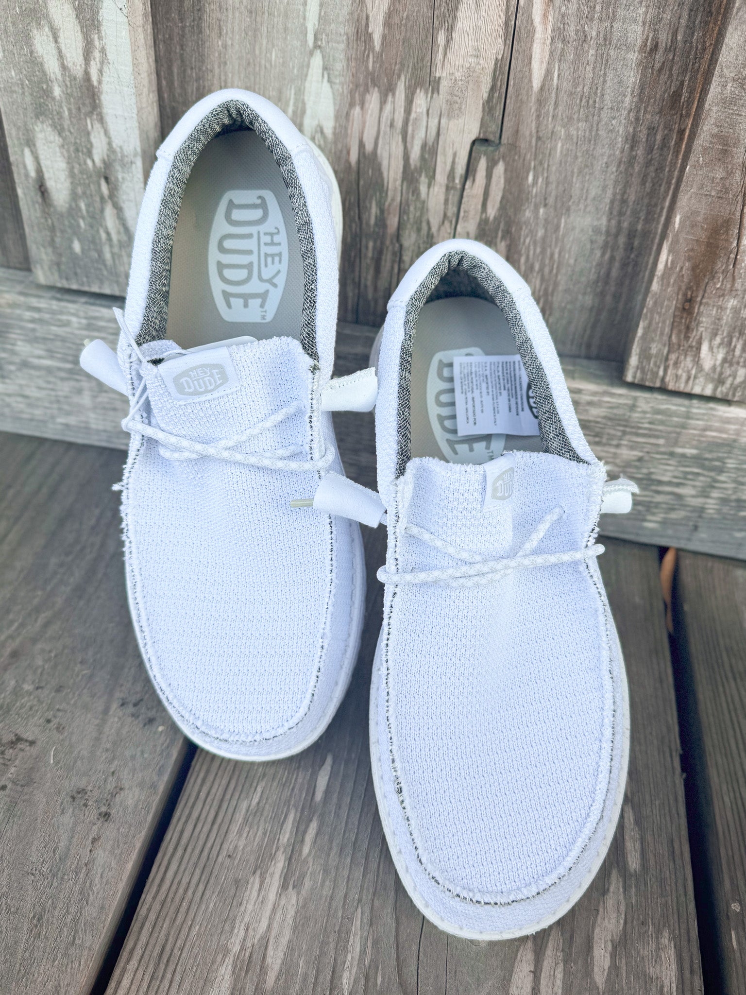 Men's Hey Dude Wally Sport White