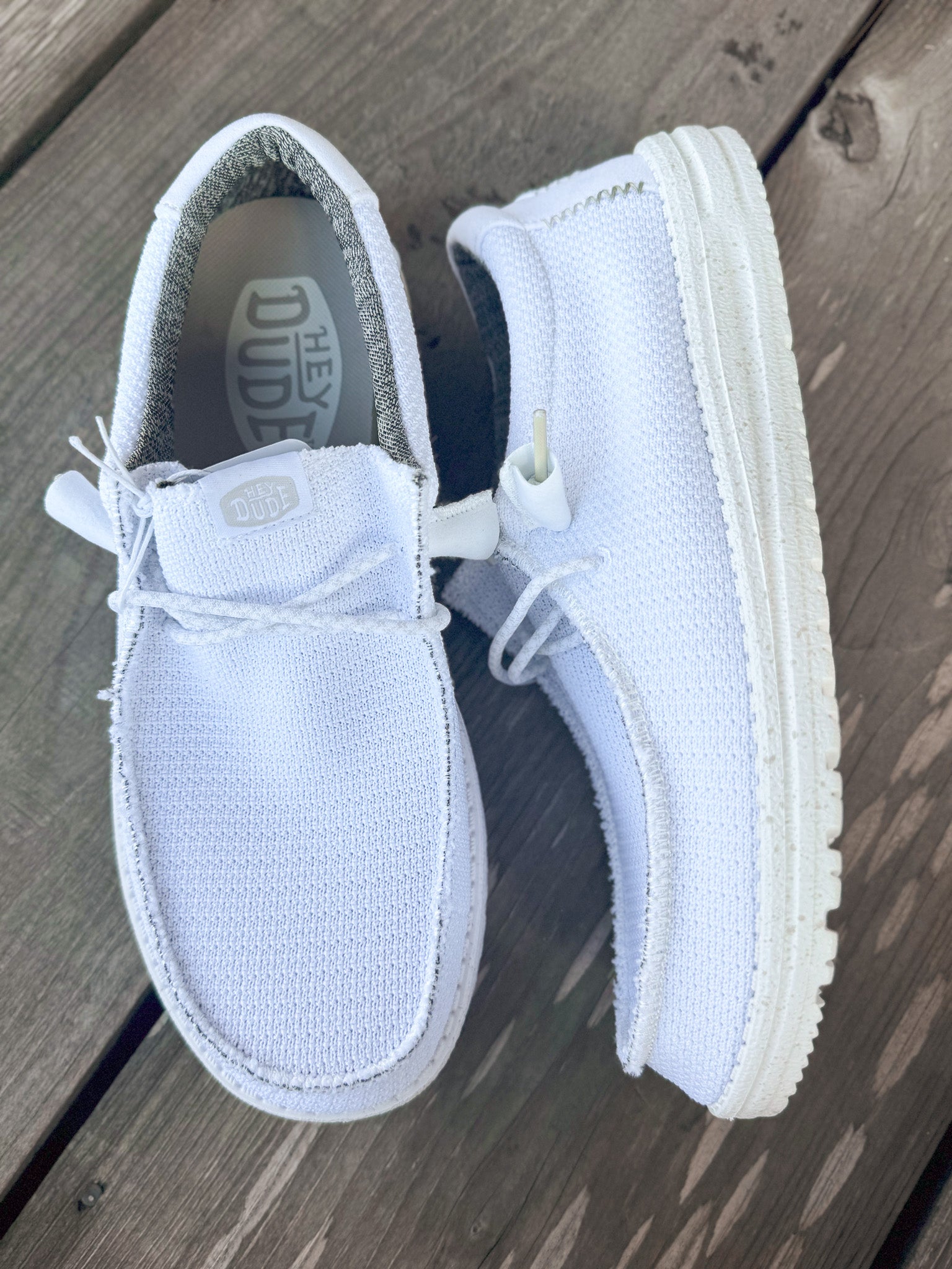 Men's Hey Dude Wally Sport White