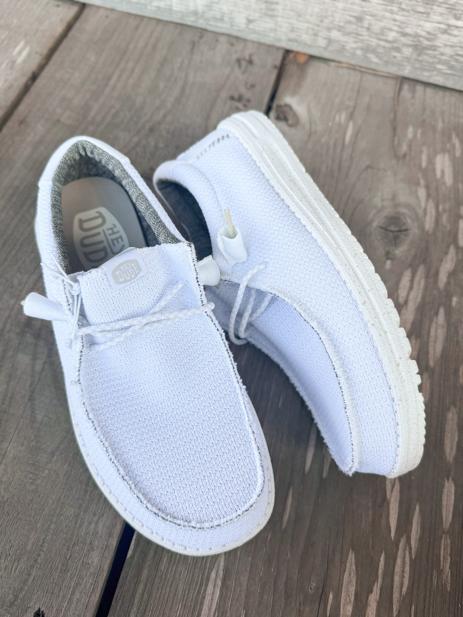 Men's Hey Dude Wally Sport White