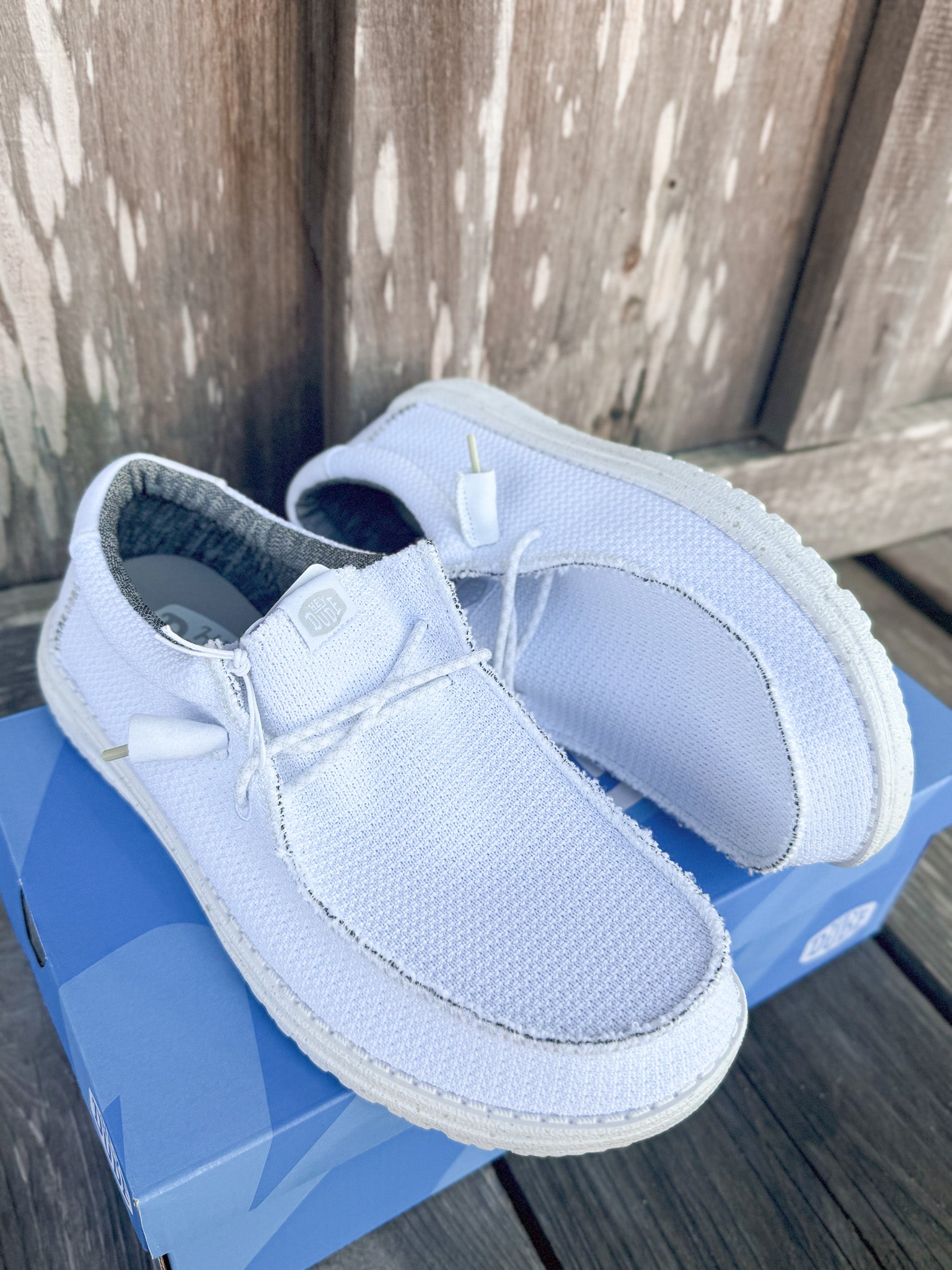 Men's Hey Dude Wally Sport White