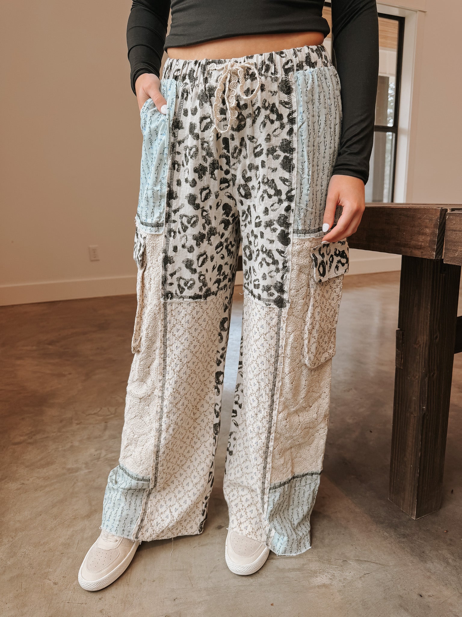 Wild Patchwork Pants