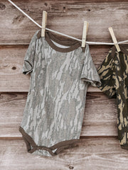 Mossy Oak Washed Bottomland Onesie