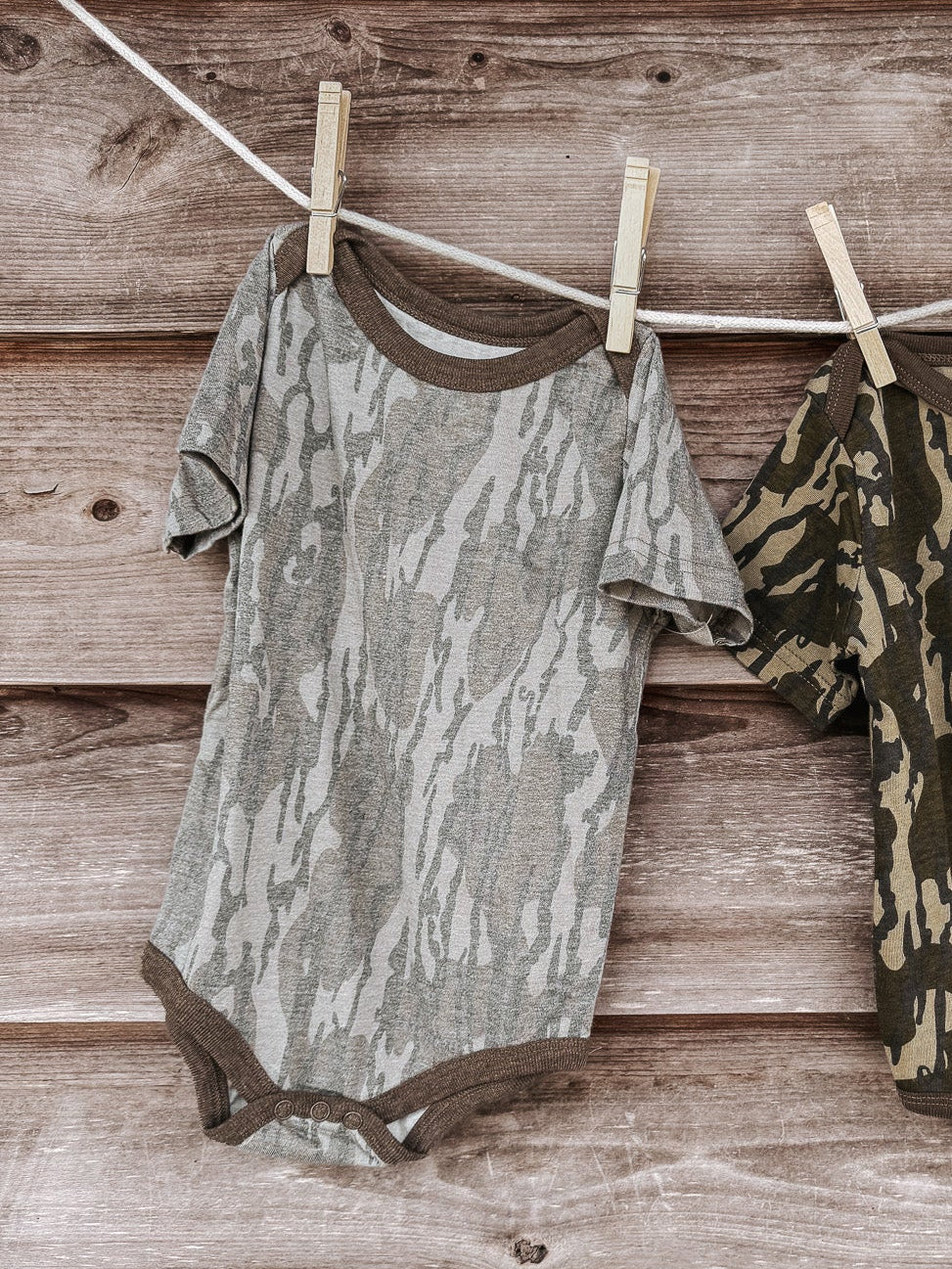 Mossy Oak Washed Bottomland Onesie