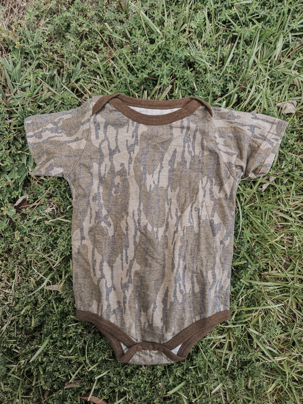 Mossy Oak Washed Bottomland Onesie