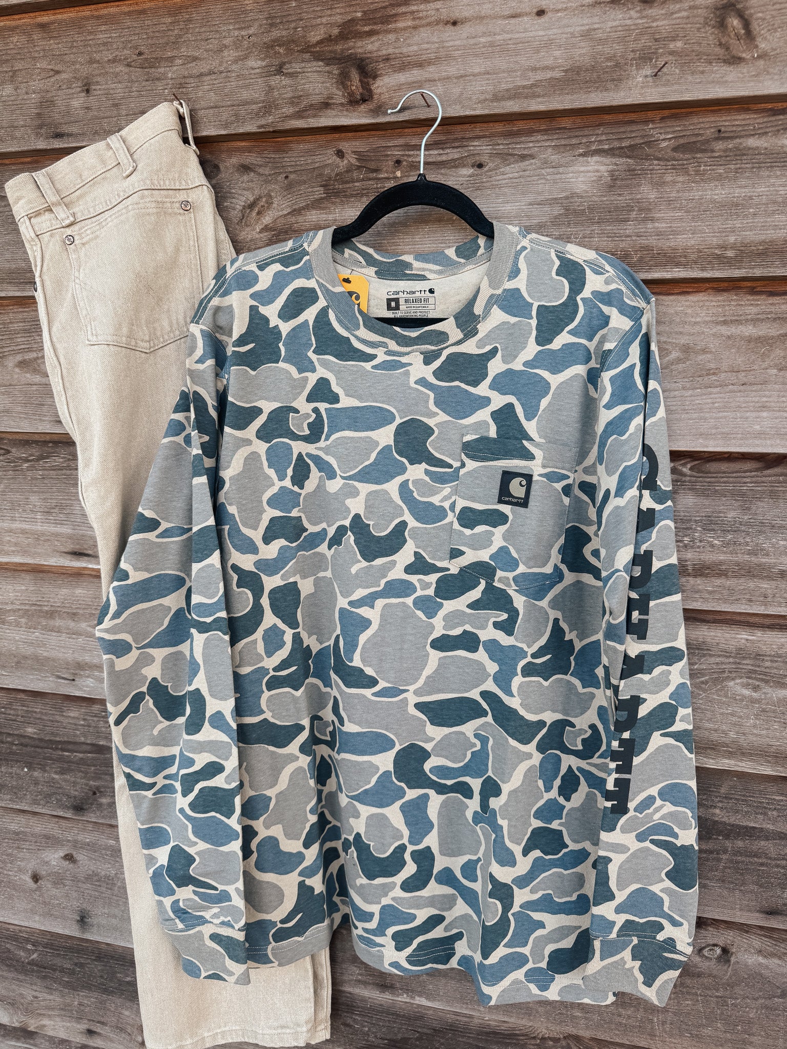 Men's Carhartt Relaxed Fit Heavyweight Camo T-Shirt