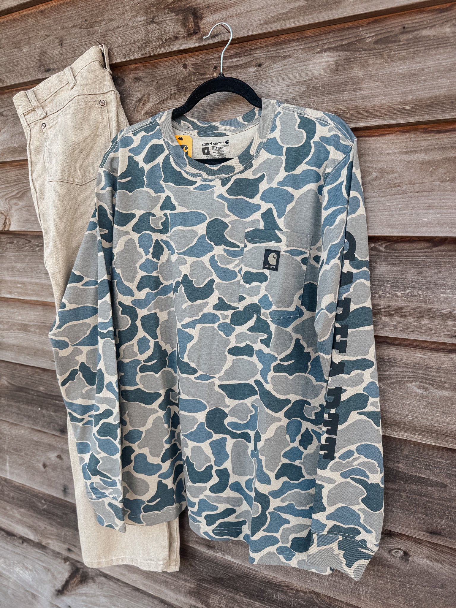 Men's Carhartt Relaxed Fit Heavyweight Camo T-Shirt