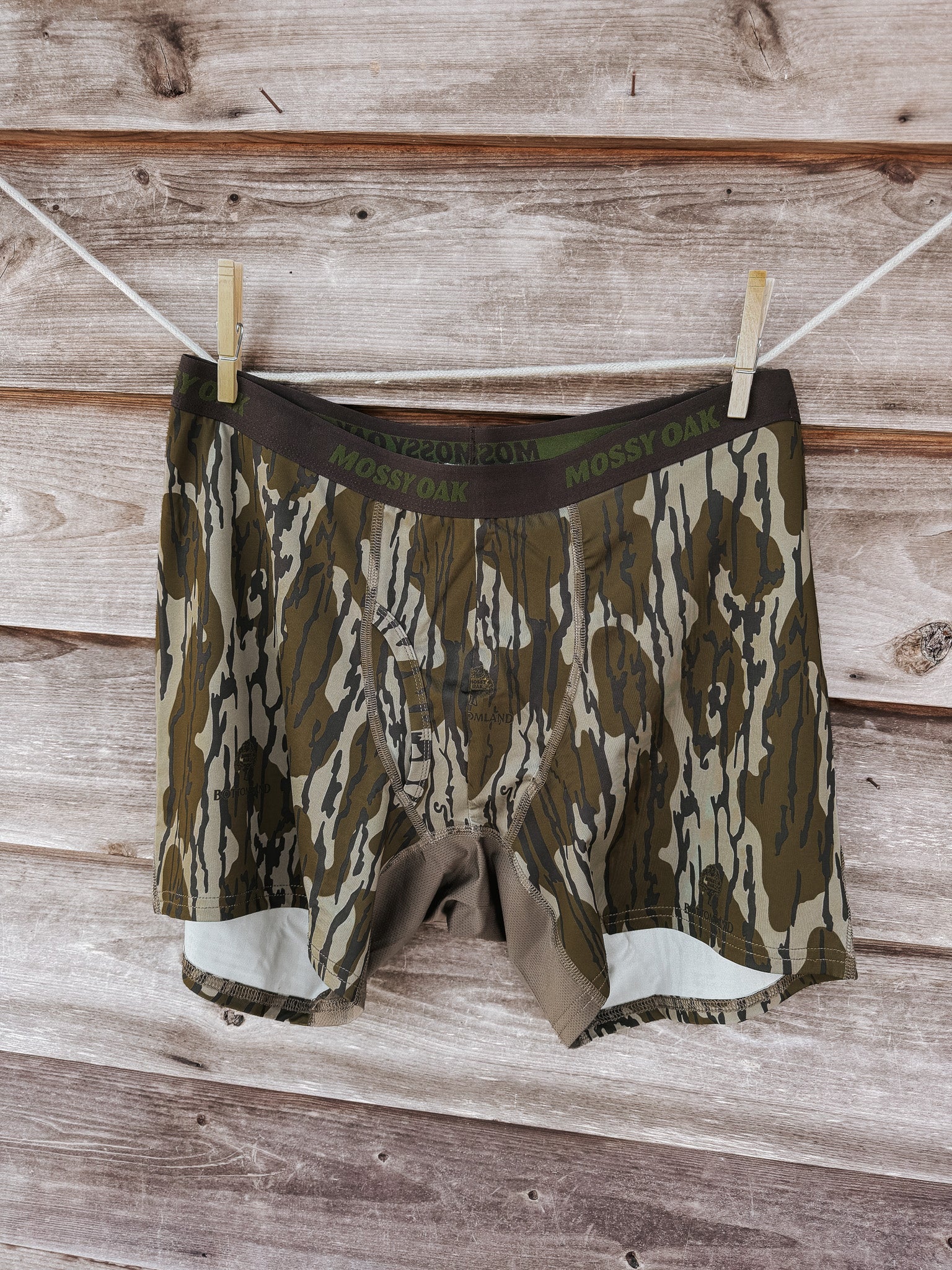 Mossy Oak Boxer Brief in OG Bottomland