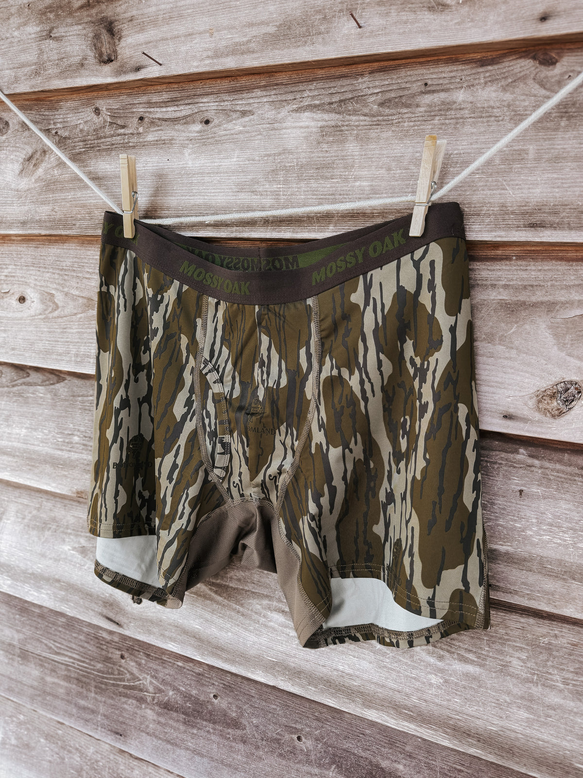 Mossy Oak Boxer Brief in OG Bottomland