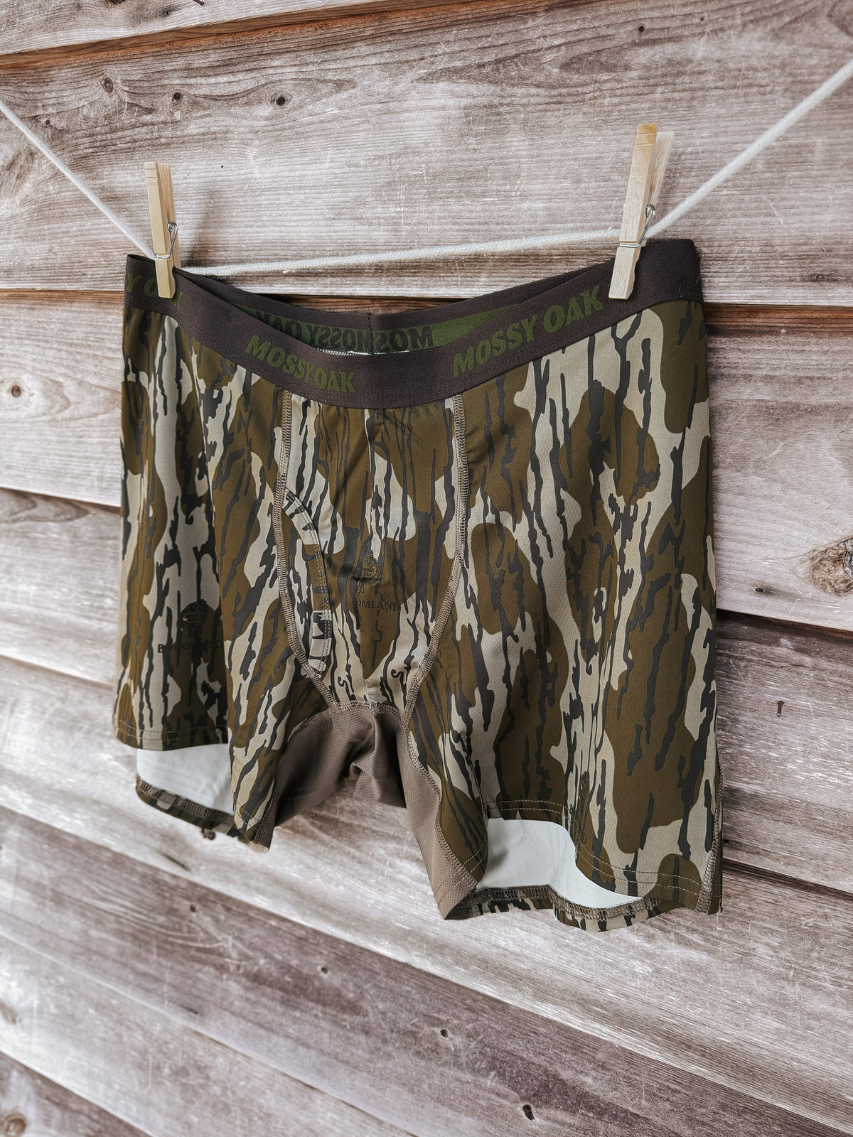 Mossy Oak Boxer Brief in OG Bottomland