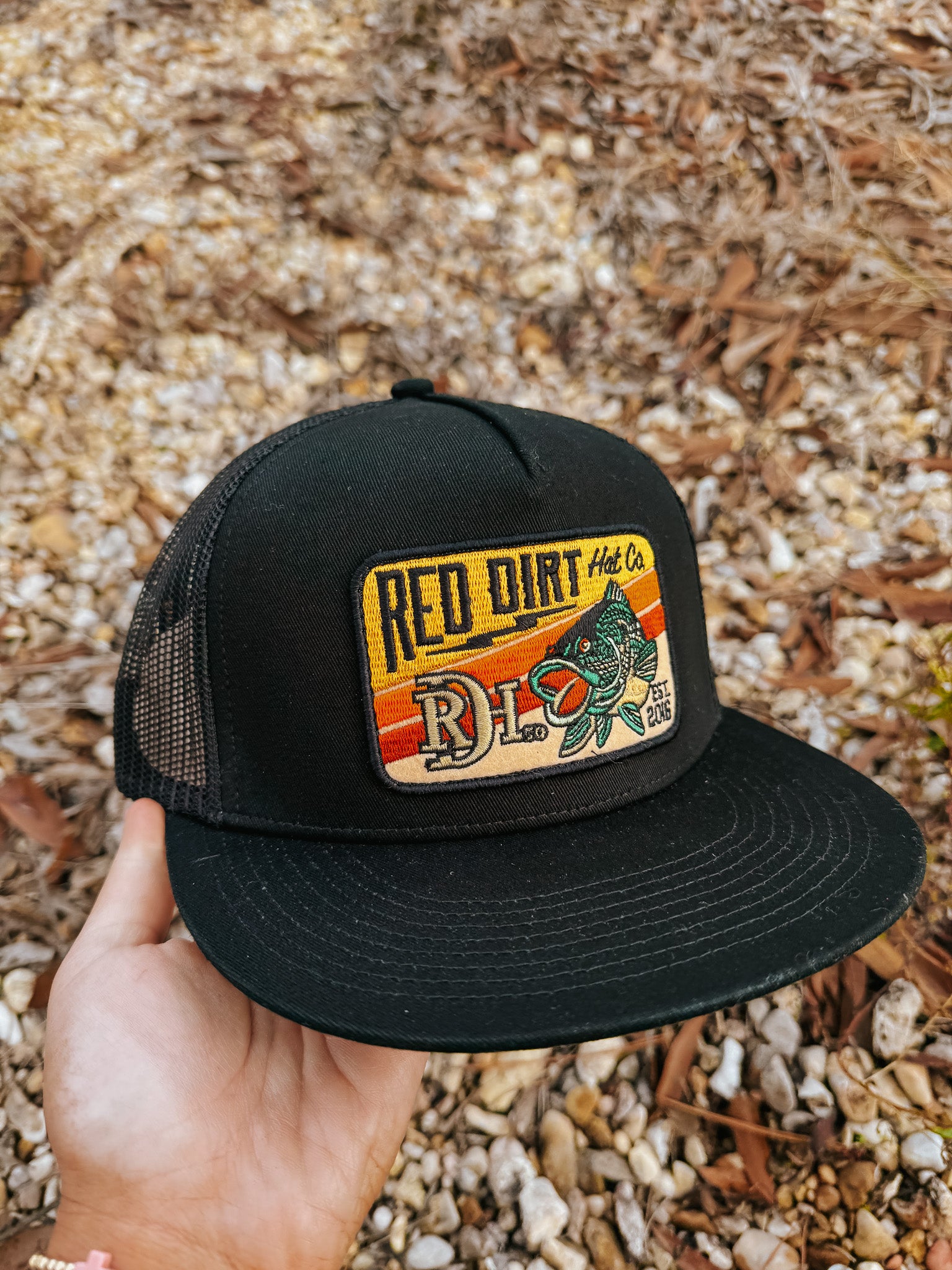 Red Dirt Hat Co. Wallhanger Black Cap