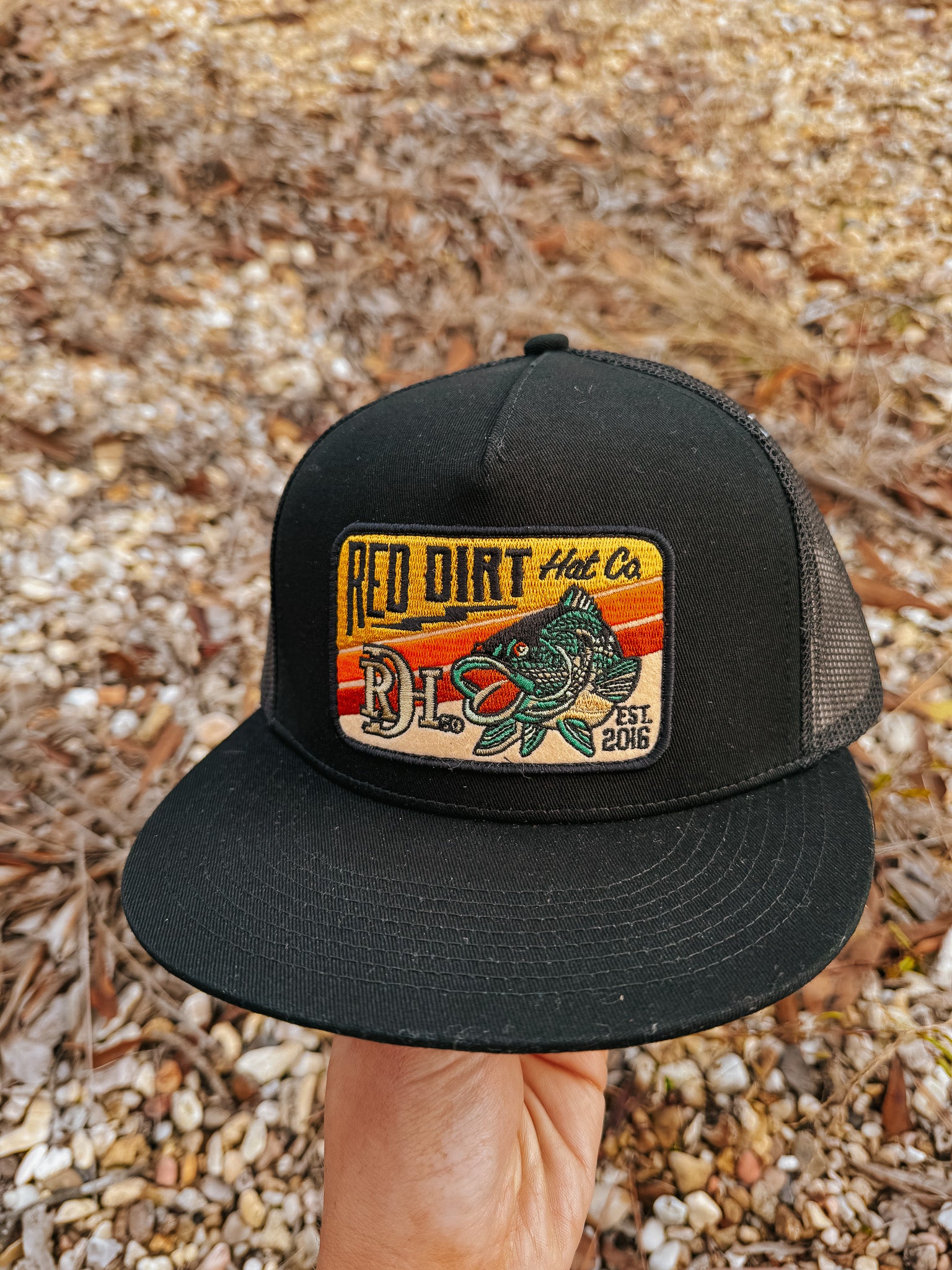 Red Dirt Hat Co. Wallhanger Black Cap