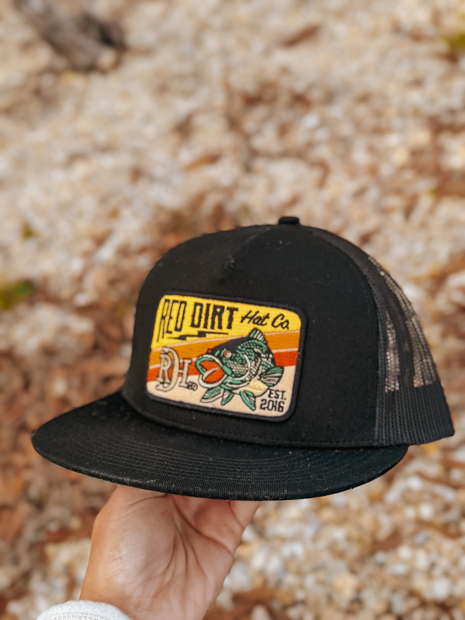Red Dirt Hat Co. Wallhanger Black Cap