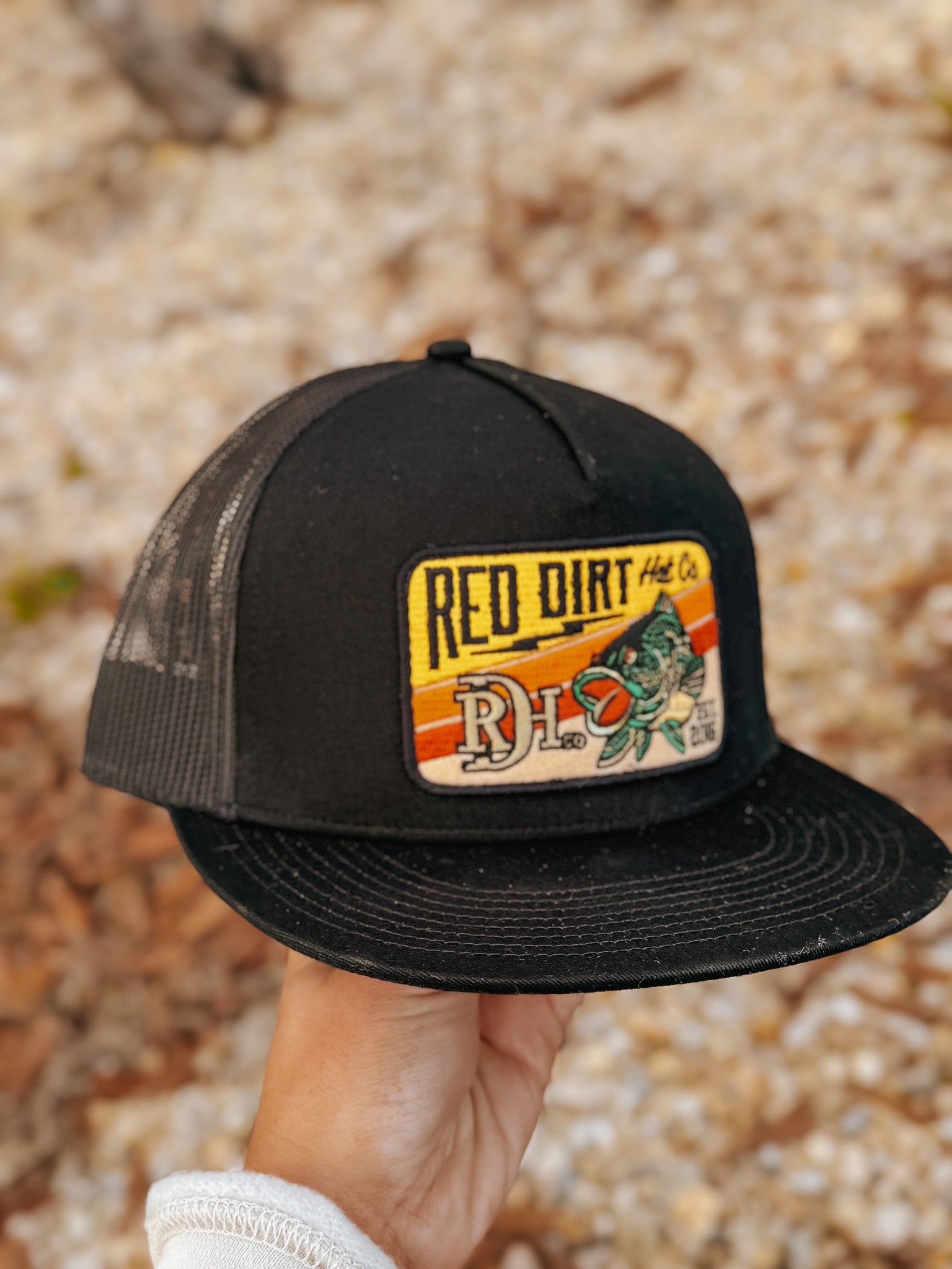 Red Dirt Hat Co. Wallhanger Black Cap