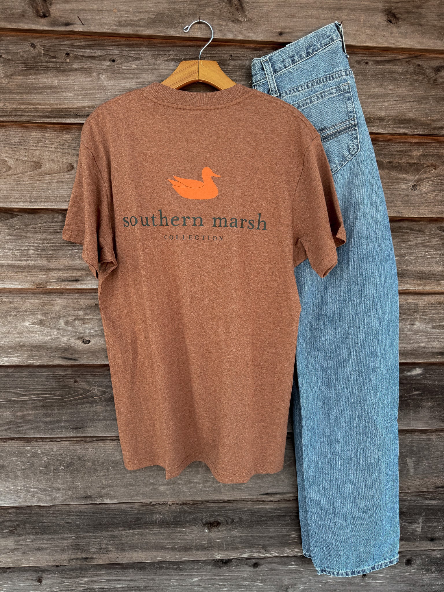 Southern Marsh Authentic T-Shirt in Washed Walnut