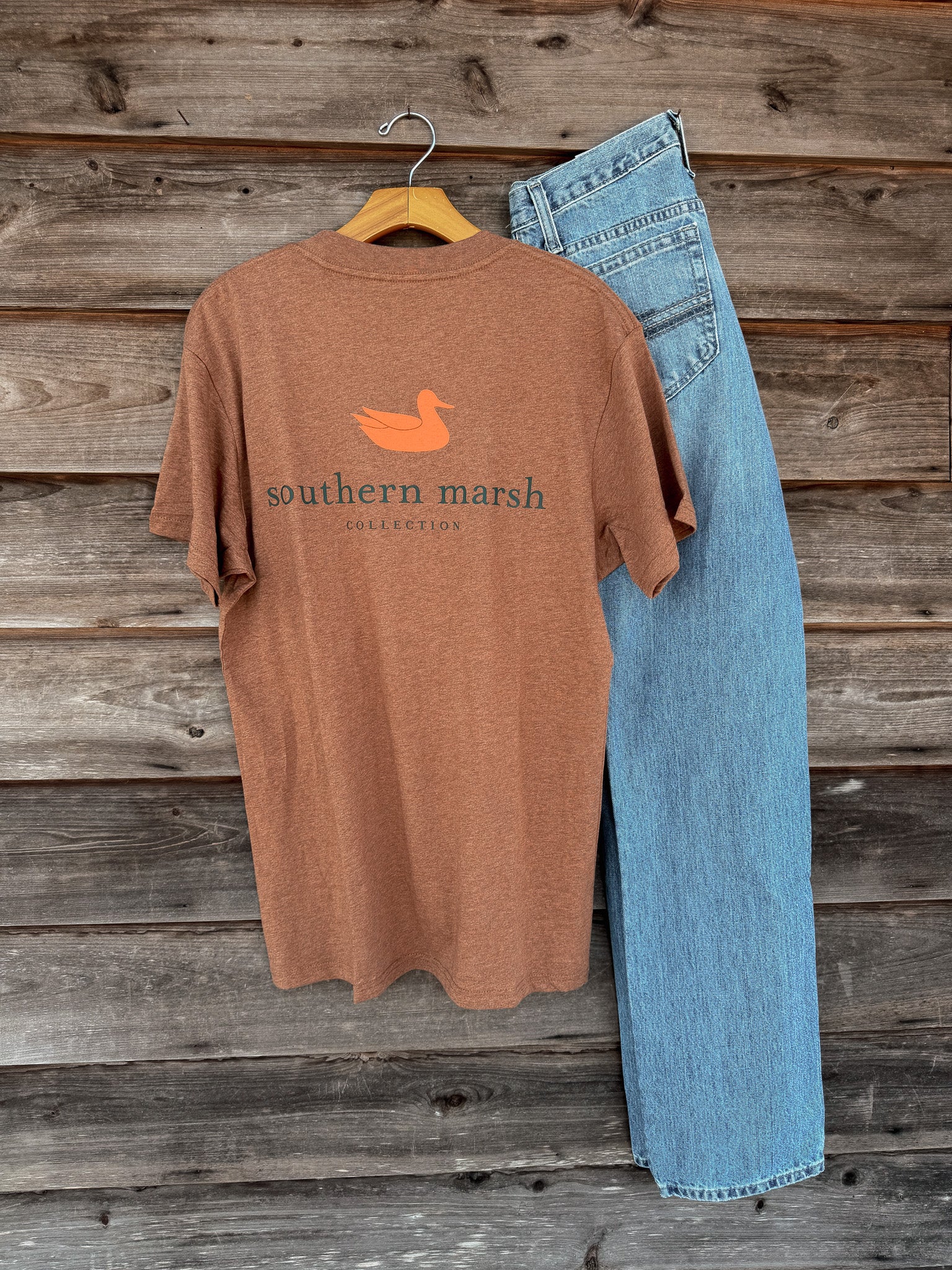 Southern Marsh Authentic T-Shirt in Washed Walnut