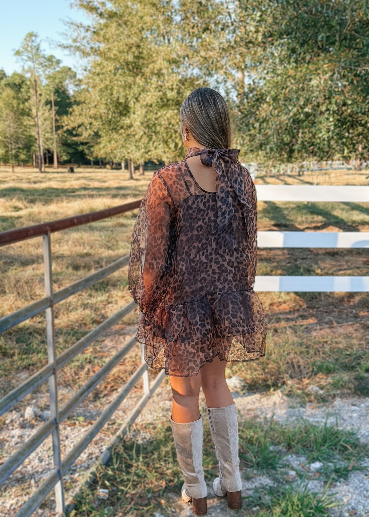 Wild Side Leopard Mini Dress