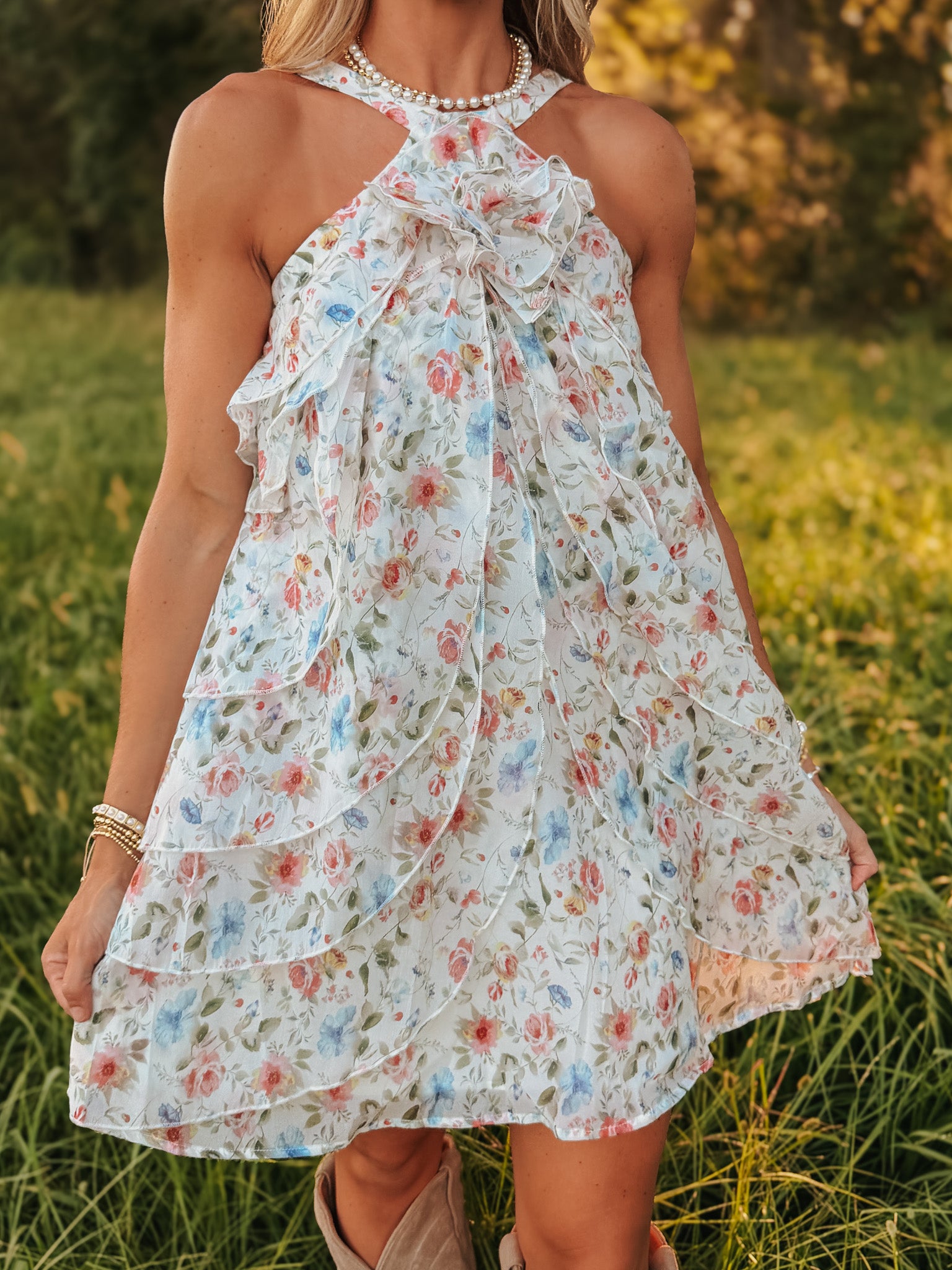 Wildflower Sunsets Dress