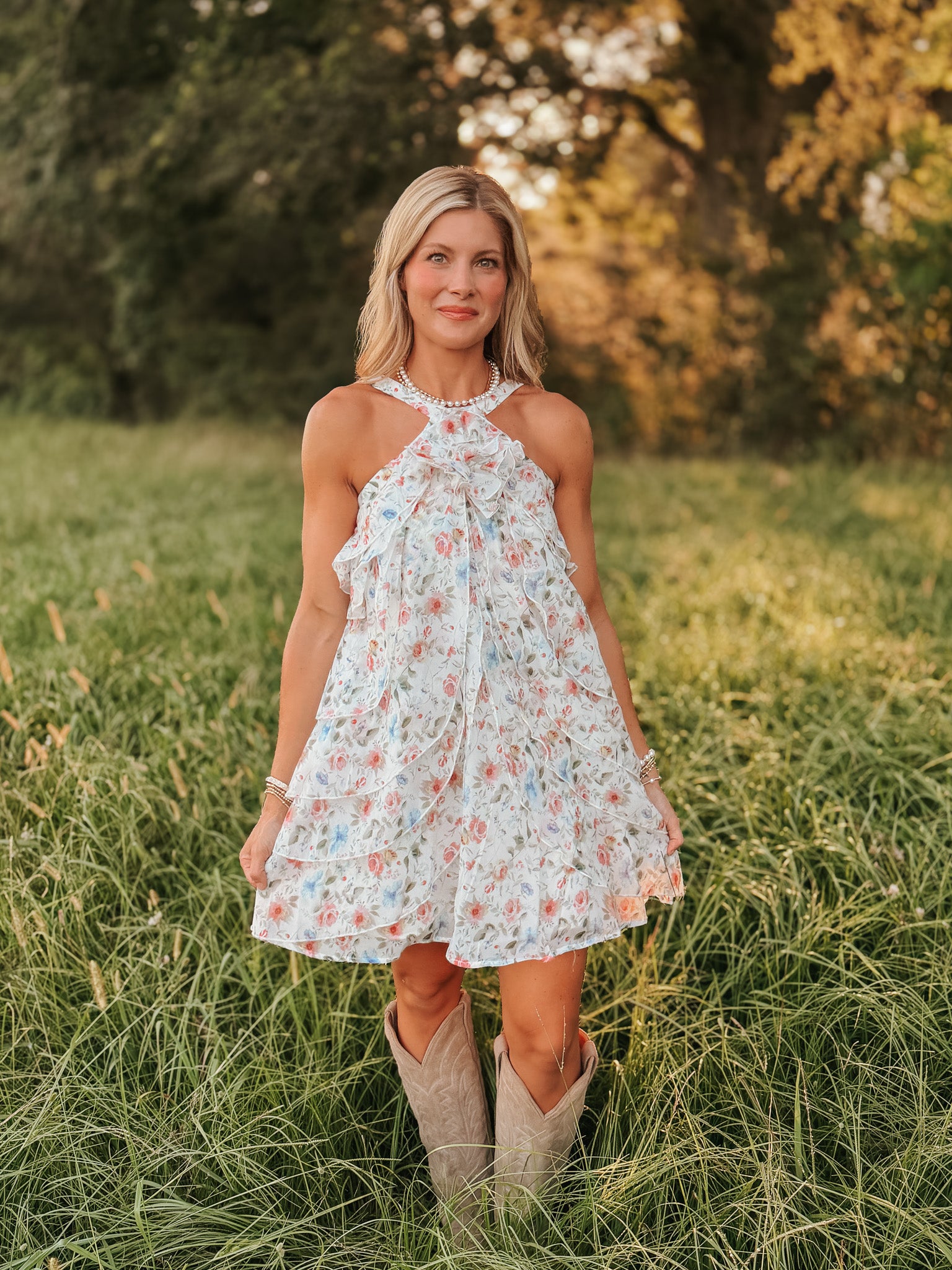 Wildflower Sunsets Dress