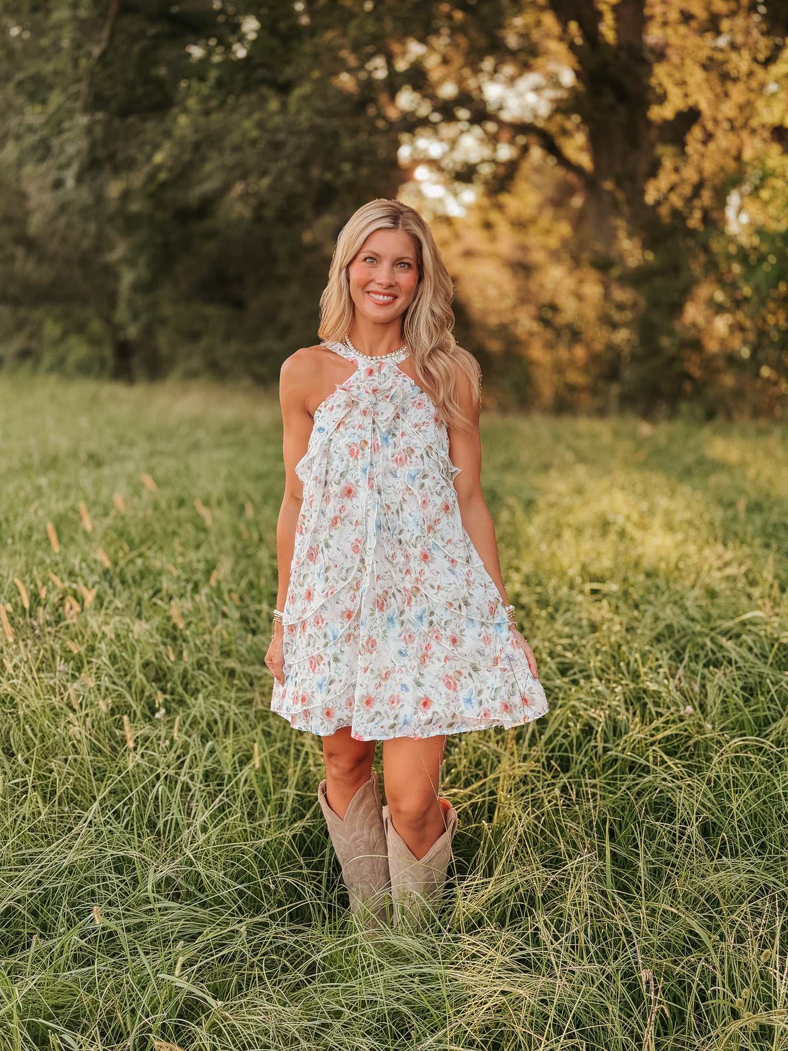 Wildflower Sunsets Dress