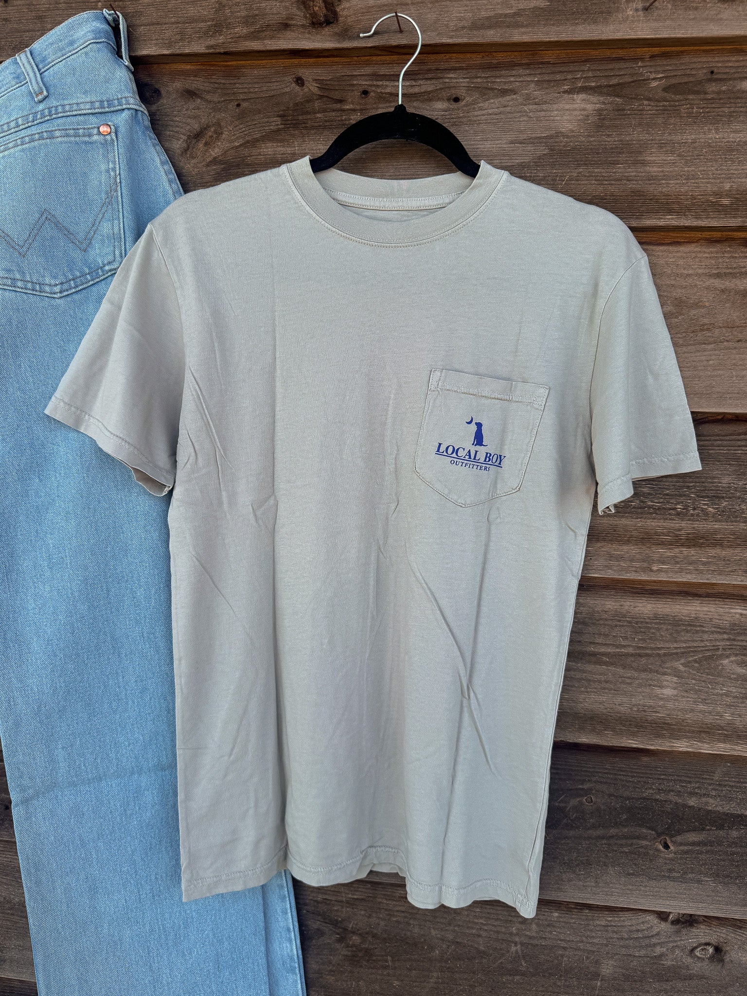 Men's Local Boy Neon Ultra T-Shirt in Silver