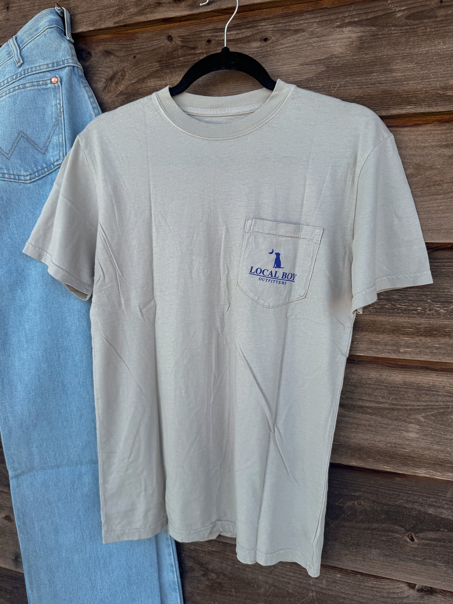 Men's Local Boy Neon Ultra T-Shirt in Silver