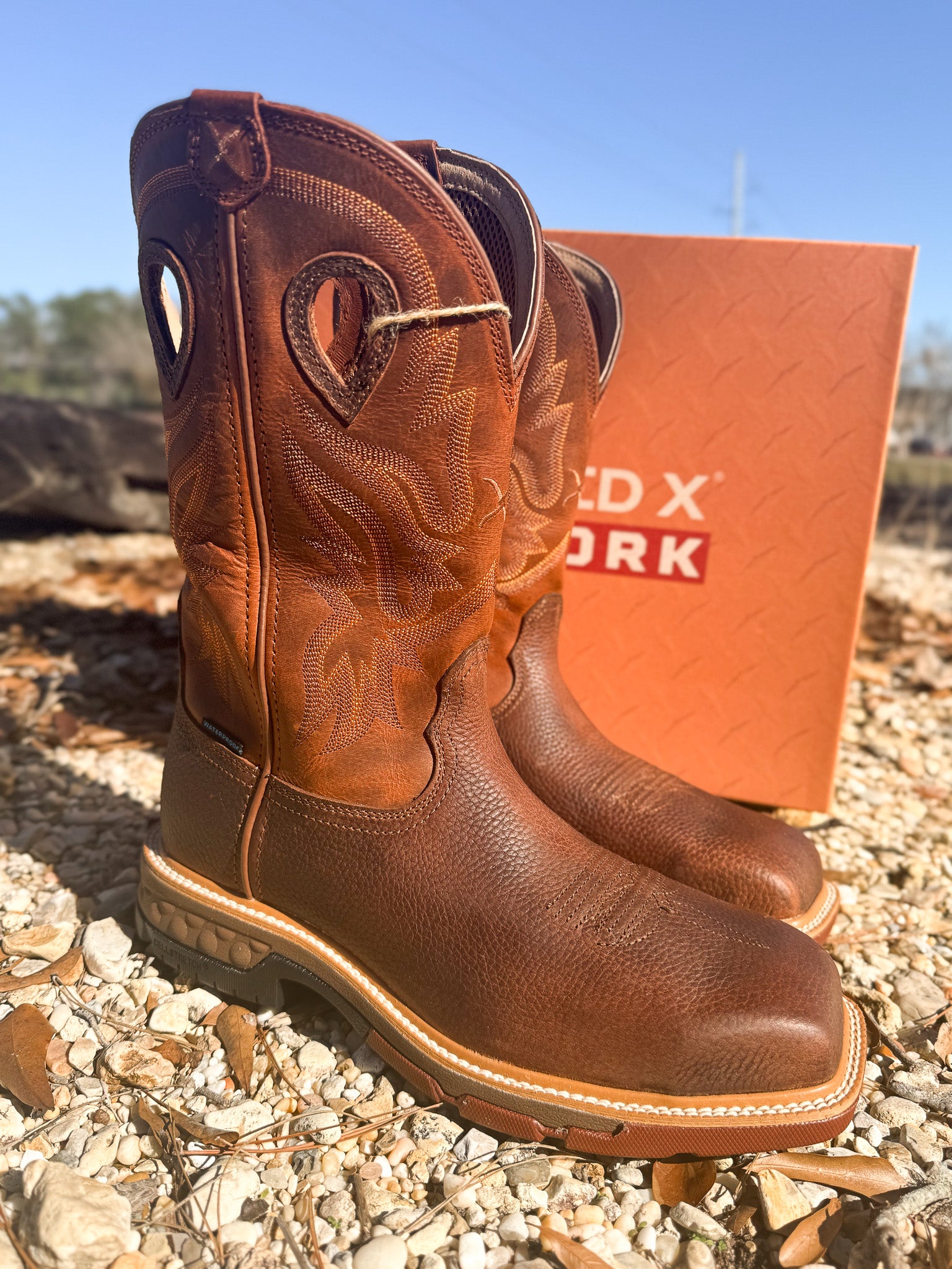 Men's Twisted X Barnshield Nano Toe Work Boots